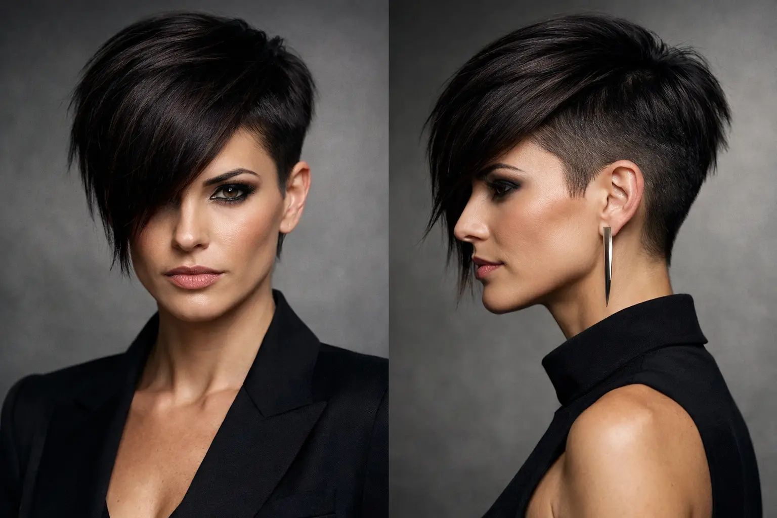 Asymmetrical Pixie Statement