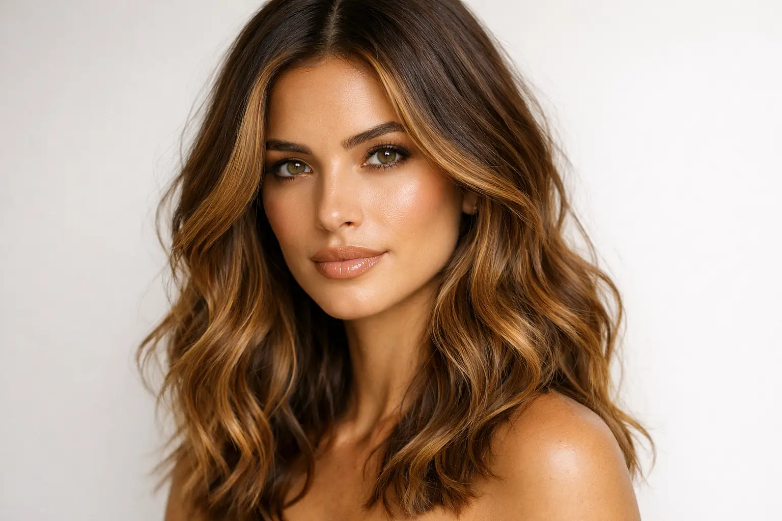 Caramel Brown Balayage