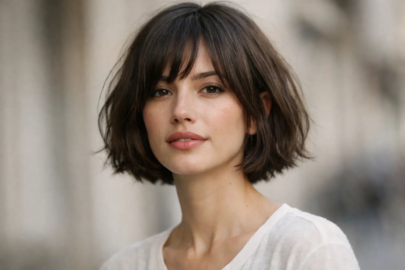 Chin Length French Bob