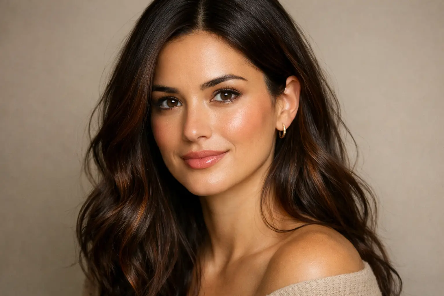 Dark Brown with Chestnut Highlights