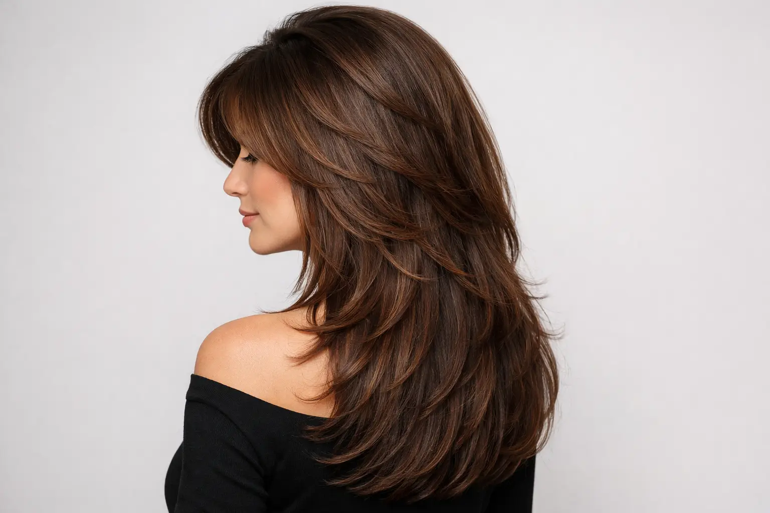 Graduated Long Layers