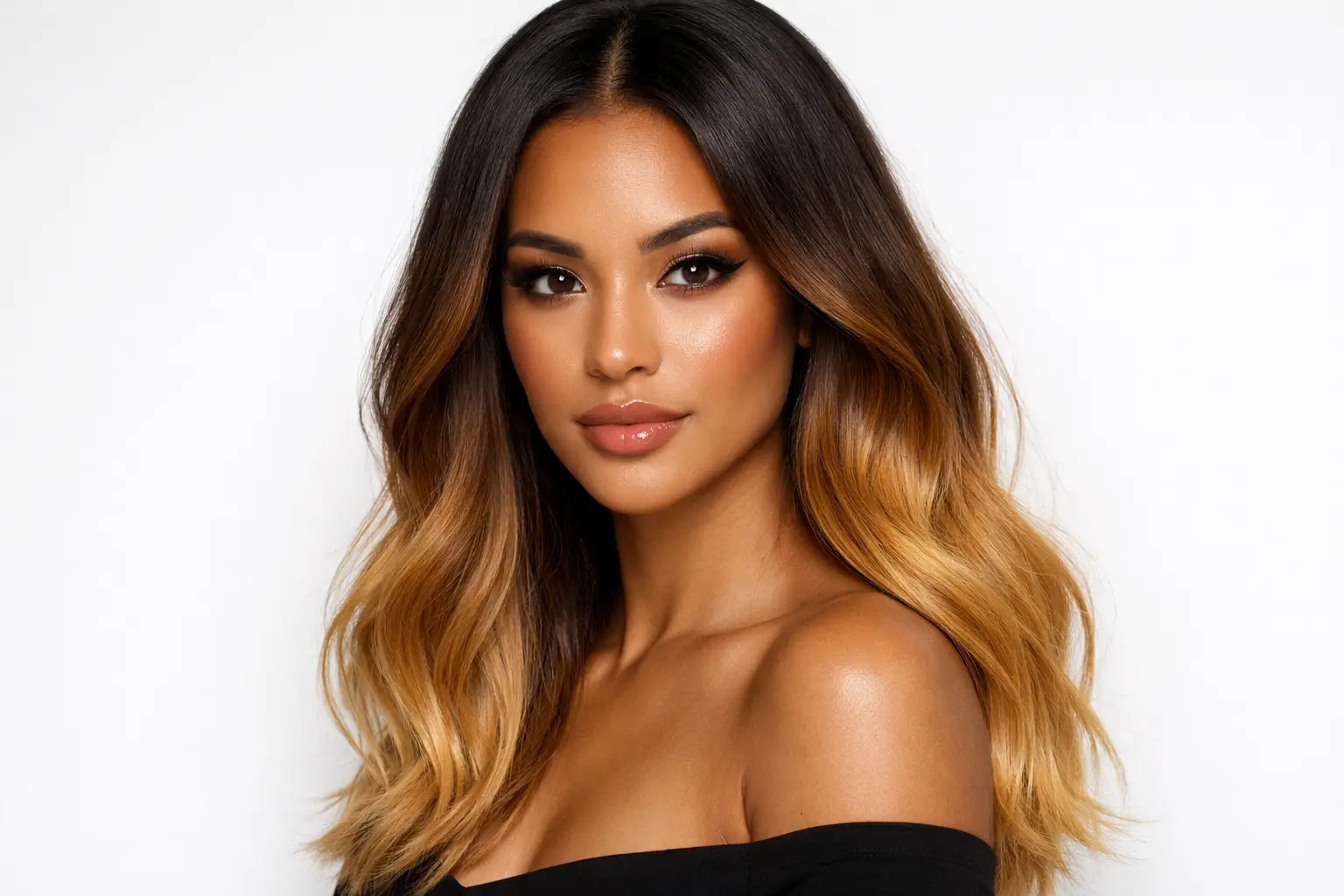 Honey Brown with Caramel Highlights