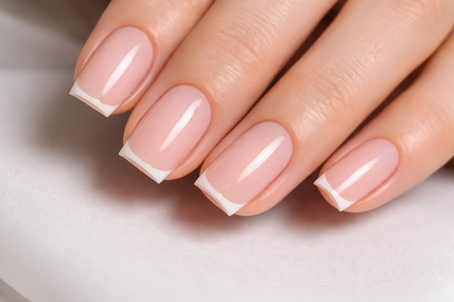 Micro French Manicure