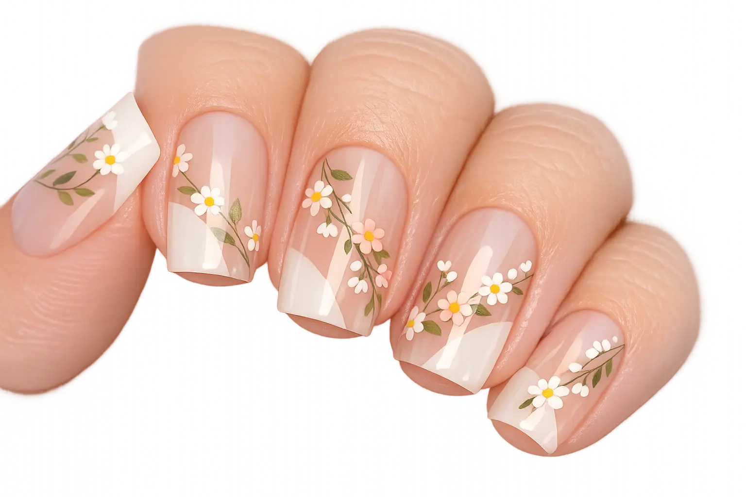 Negative Space Florals