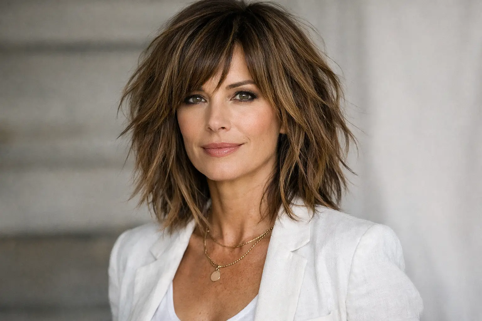 Shaggy Lob with Texture