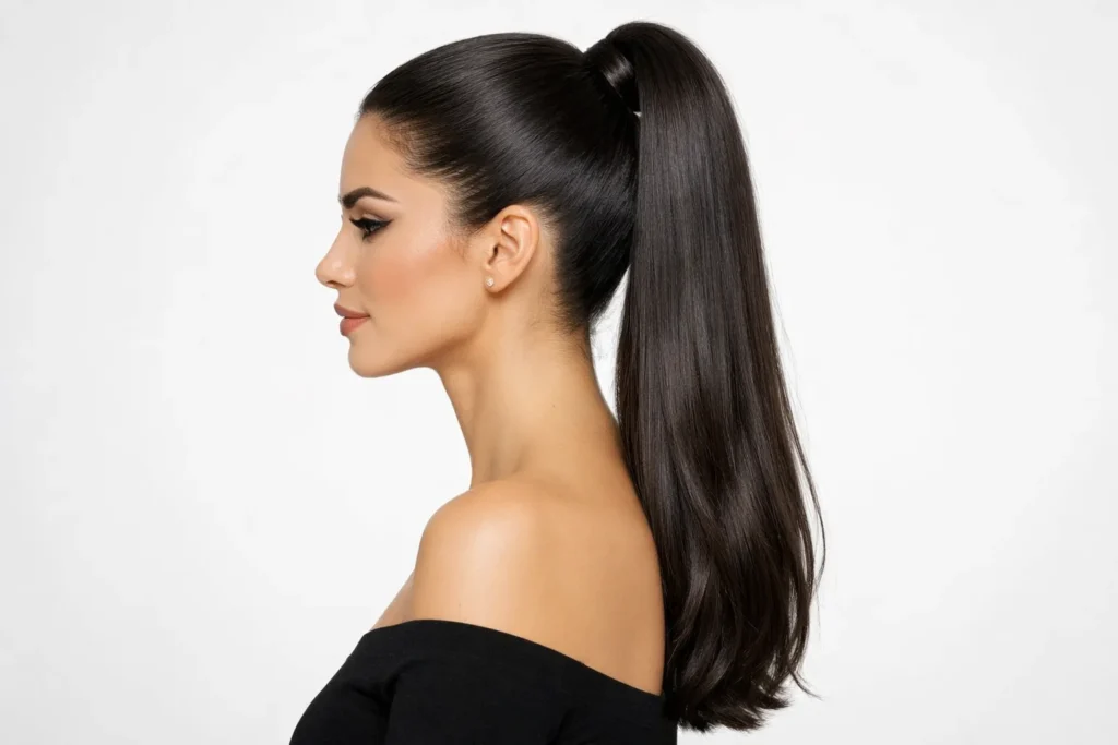 Classic High Ponytail