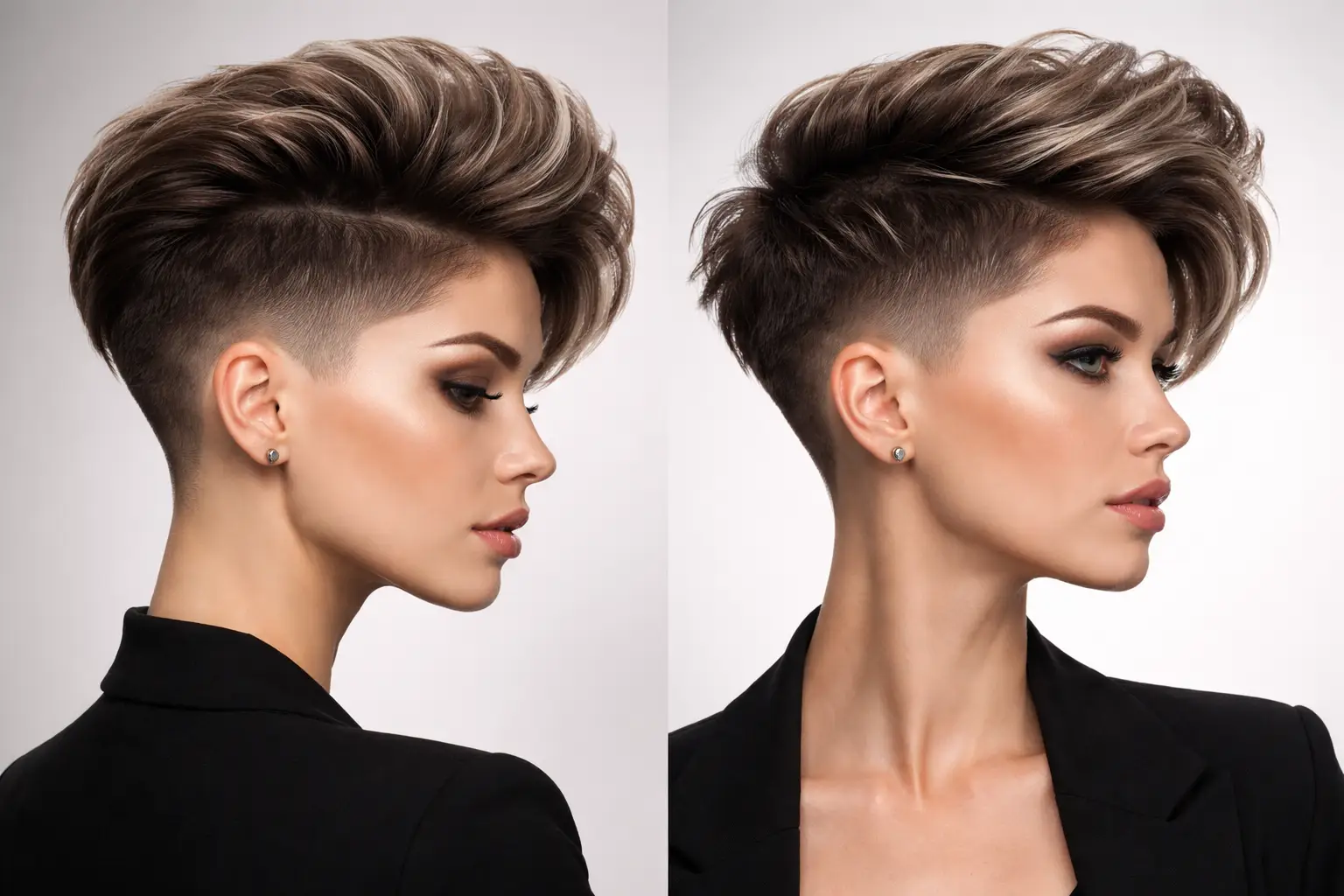 Undercut Pixie with Volume