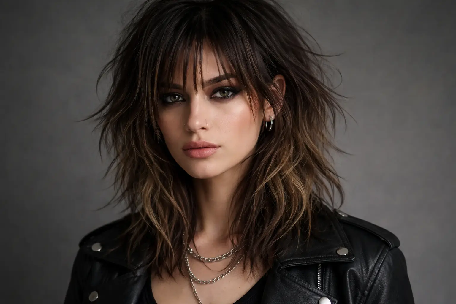 Wolf Cut for Shoulder Length