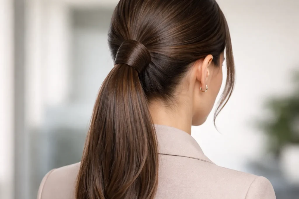 Wrapped Base Ponytail