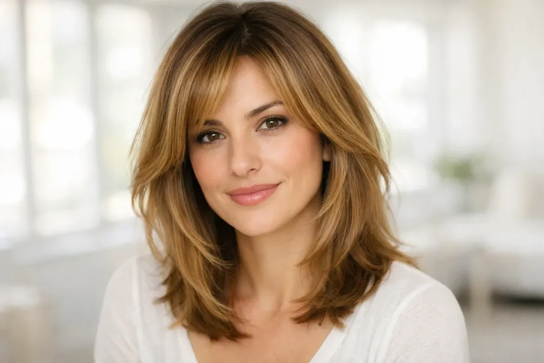 The Layered Cut with Face-Framing Detail