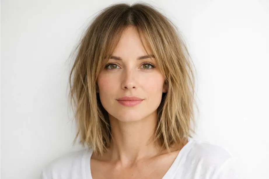 The Choppy Lob with Lived-In Texture