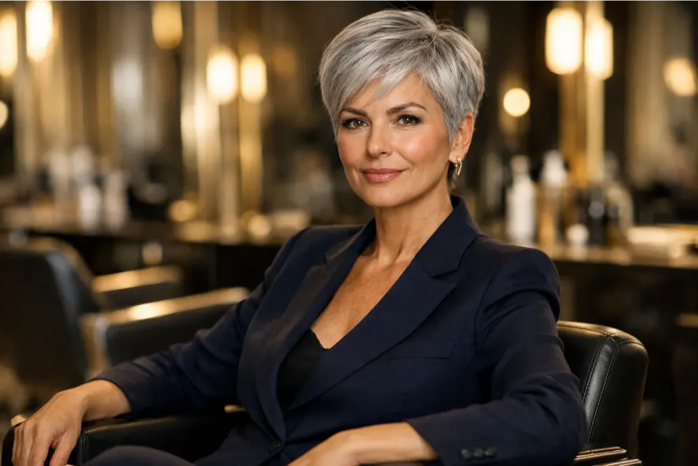 The Layered Pixie Cut