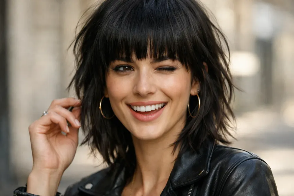 The Short Shag with Heavy Fringe