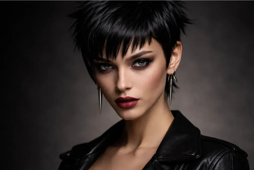 The Vampire Pixie Cut