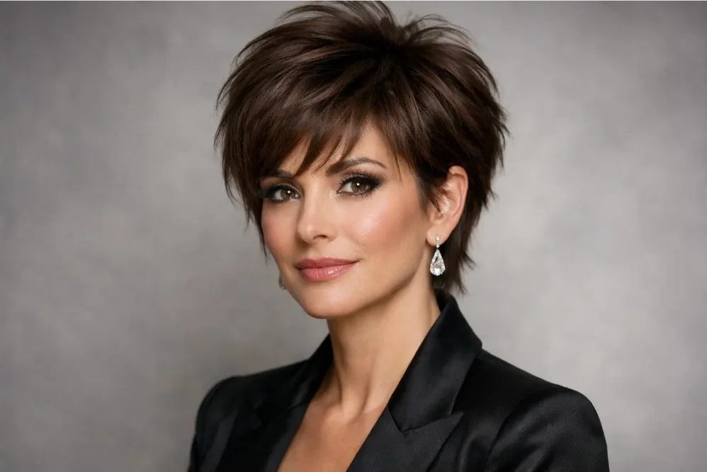 The Layered Pixie Cut