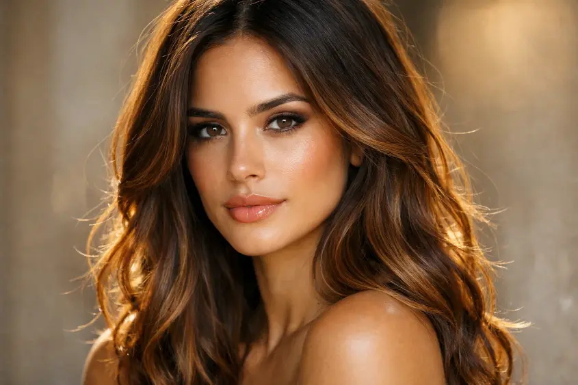 Mocha Brown with Babylights