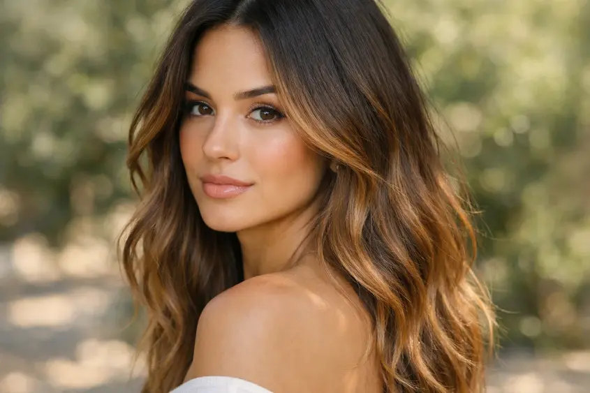 Caramel Brunette Balayage