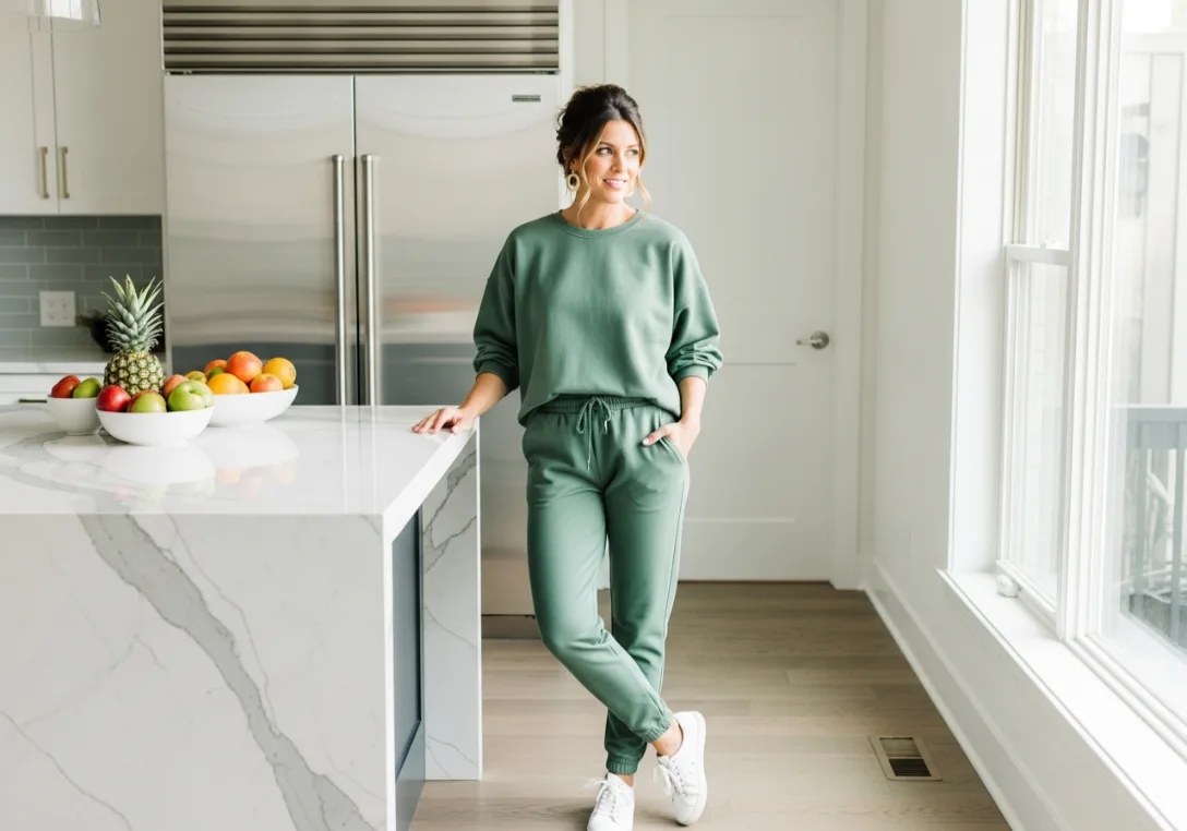 Wide Leg Jeans and Oversized Button Down