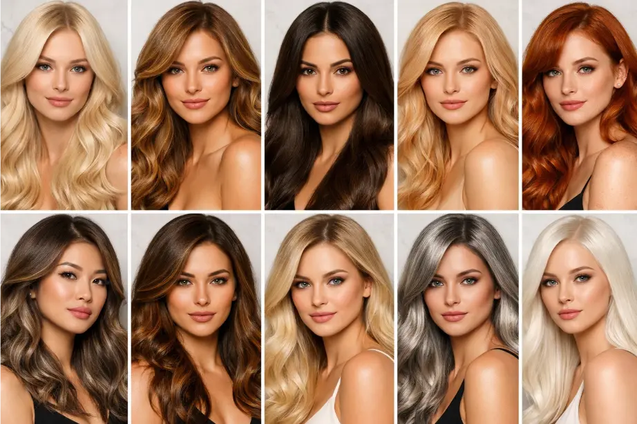 10 Hair Color Design Ideas 2026 – Shades & Highlights