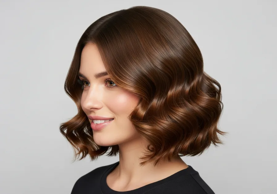 Messy Bun with Wispy Pieces