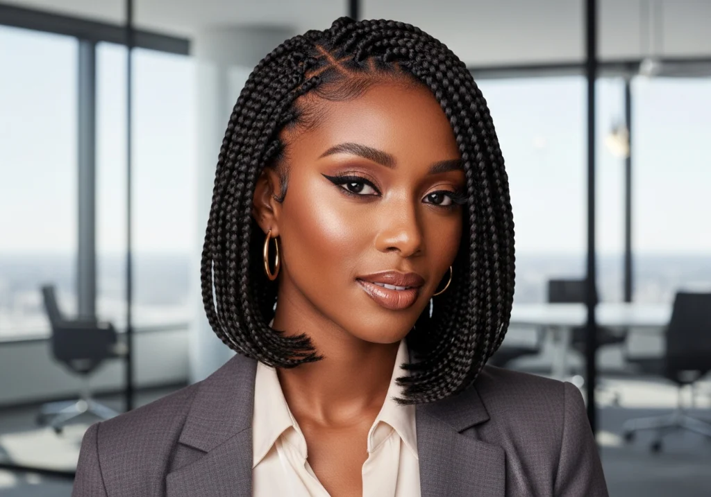 Short Braided Styles for Low Maintenance Appeal