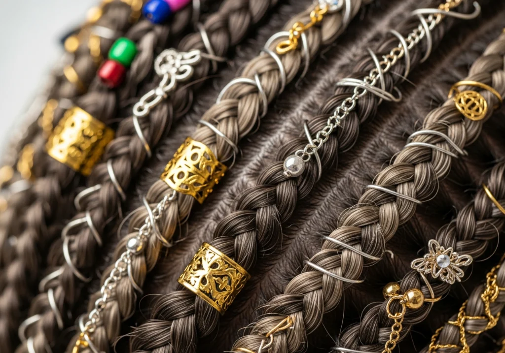 Accessories and Embellishments for Braided Styles