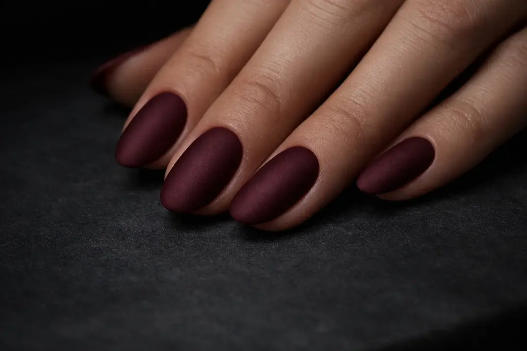 Velvet or Matte Finish Nails