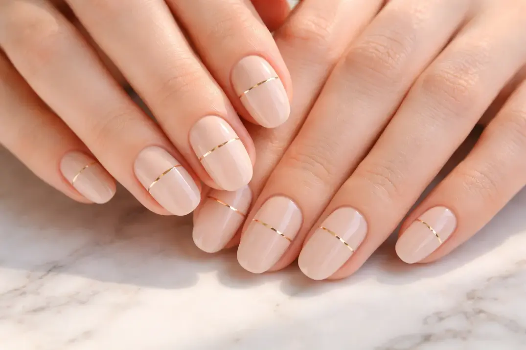 Negative Space Nails