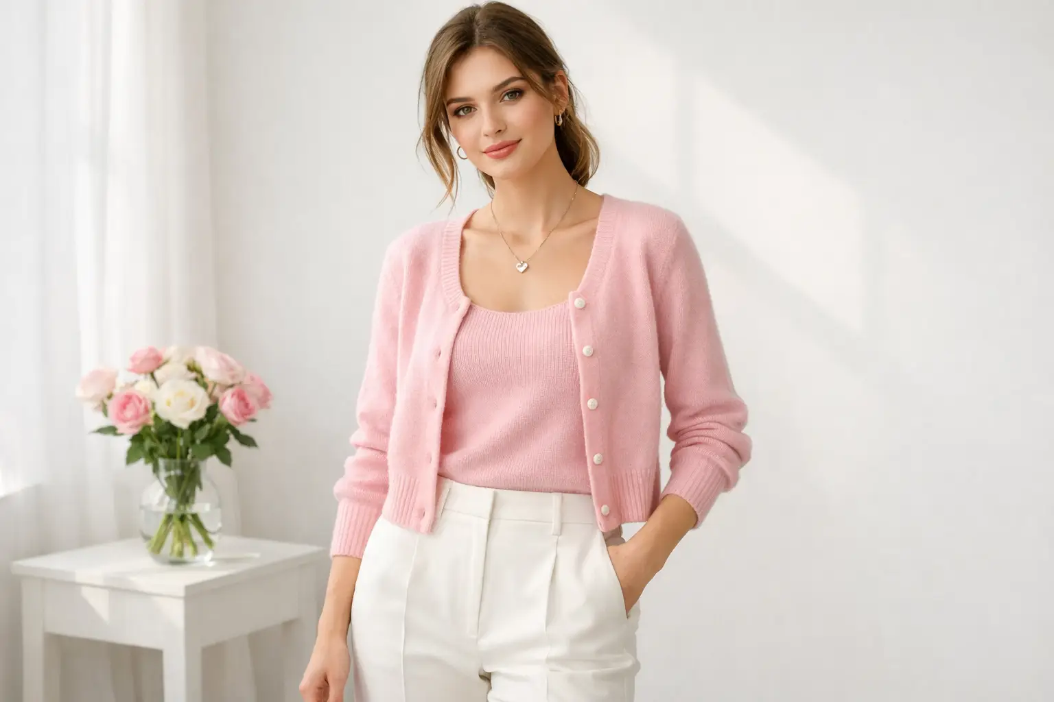 Cardigan Set Coordination