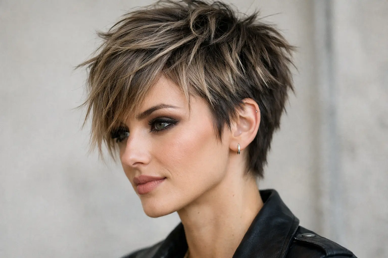 Choppy Layered Pixie