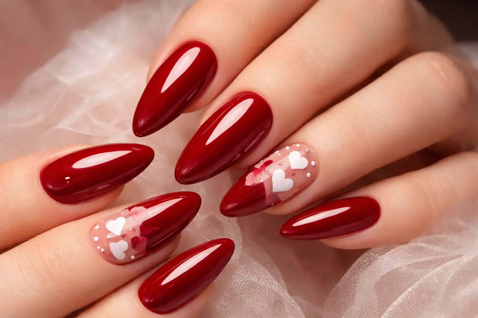 Classic Valentine Red Hearts