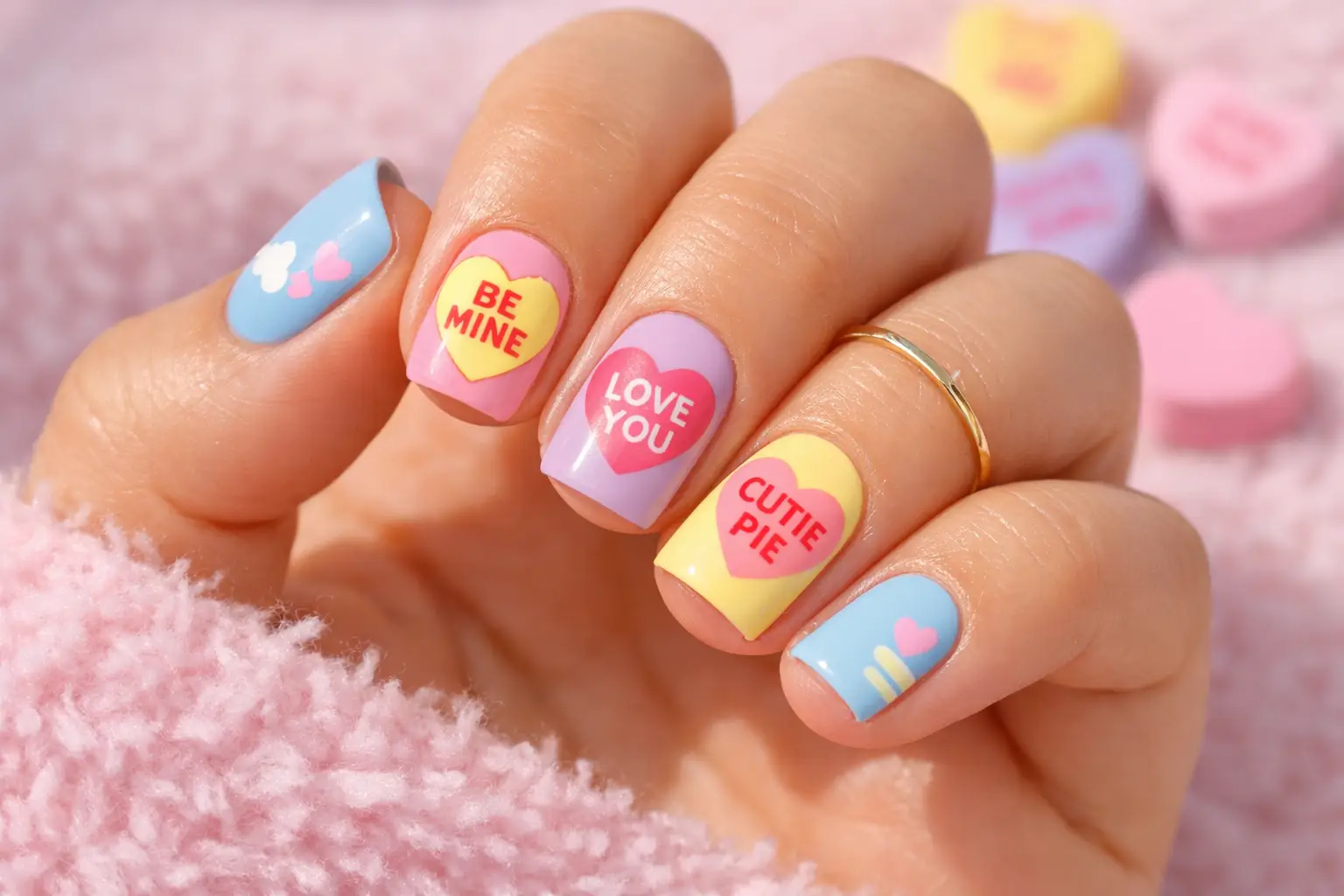 Conversation Heart Pastels