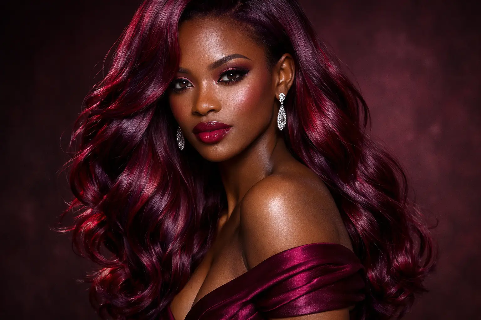 Deep Burgundy Richness