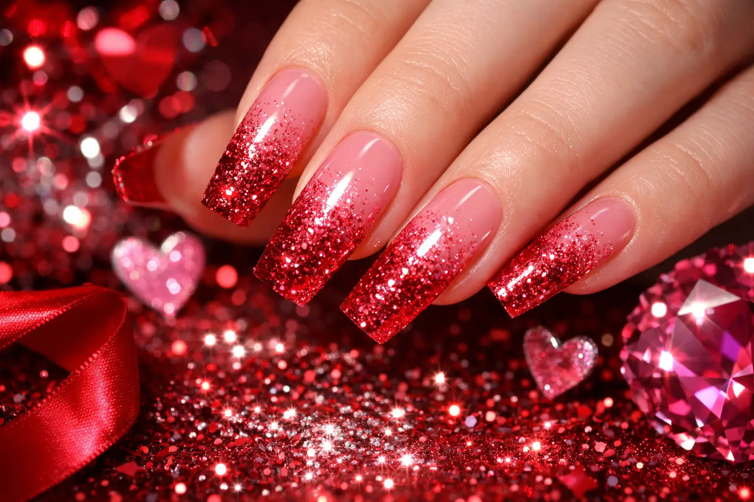 Glitter Gradient Glam