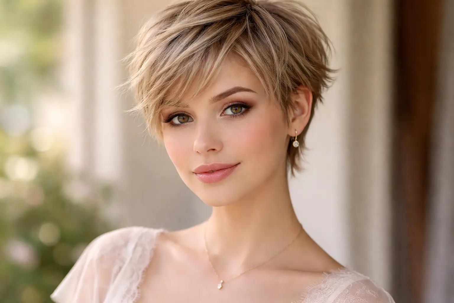 Razored Pixie Cut
