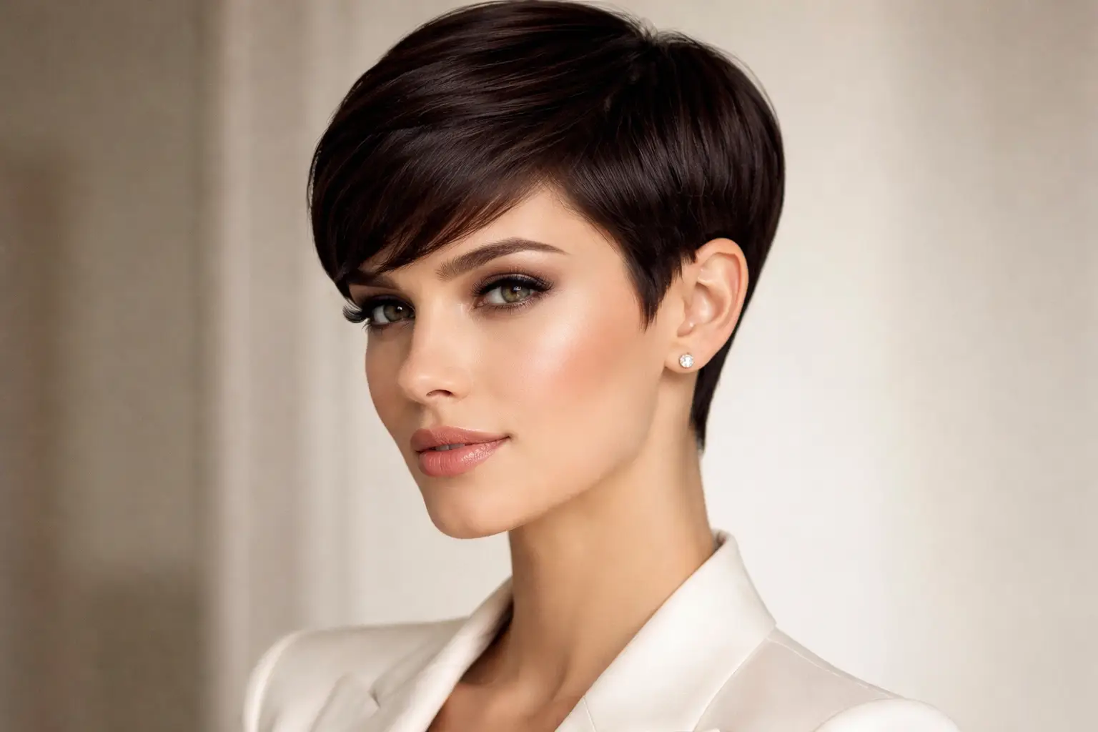 Sleek Polished Pixie