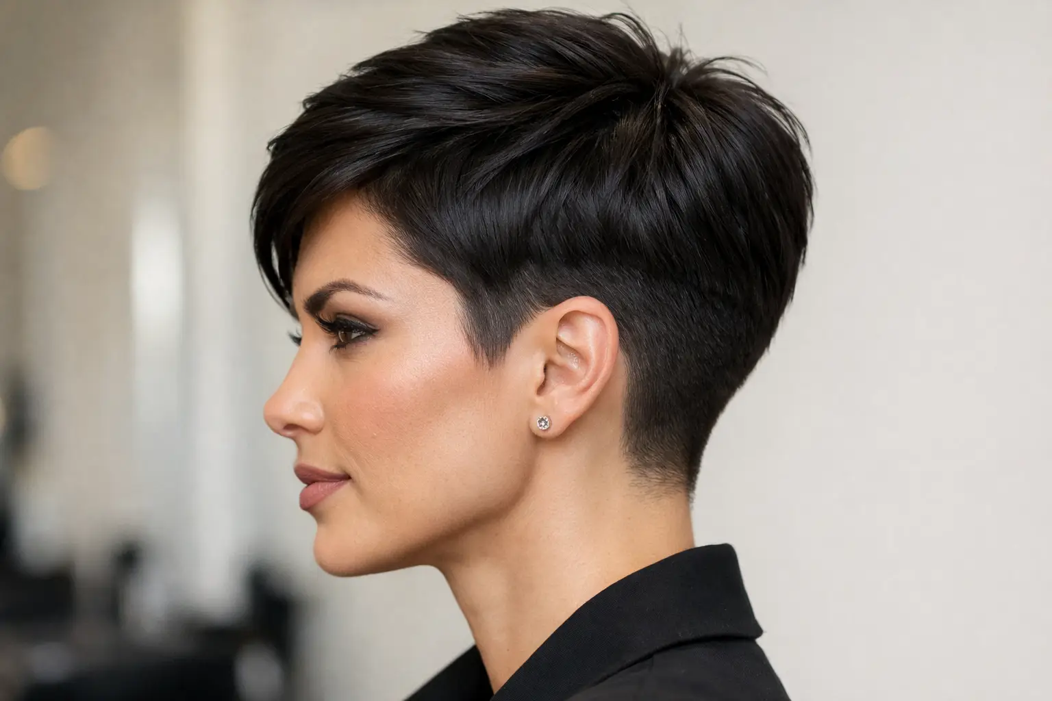 Tapered Pixie with Defined Sides