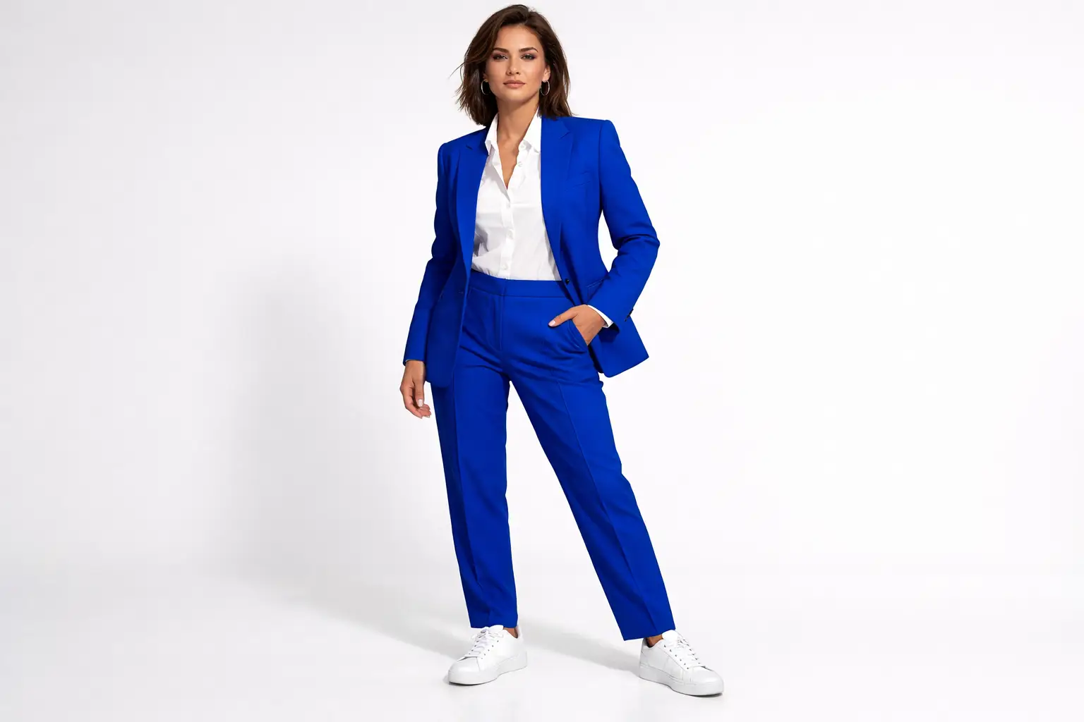 The Power Suit with Unexpected Color