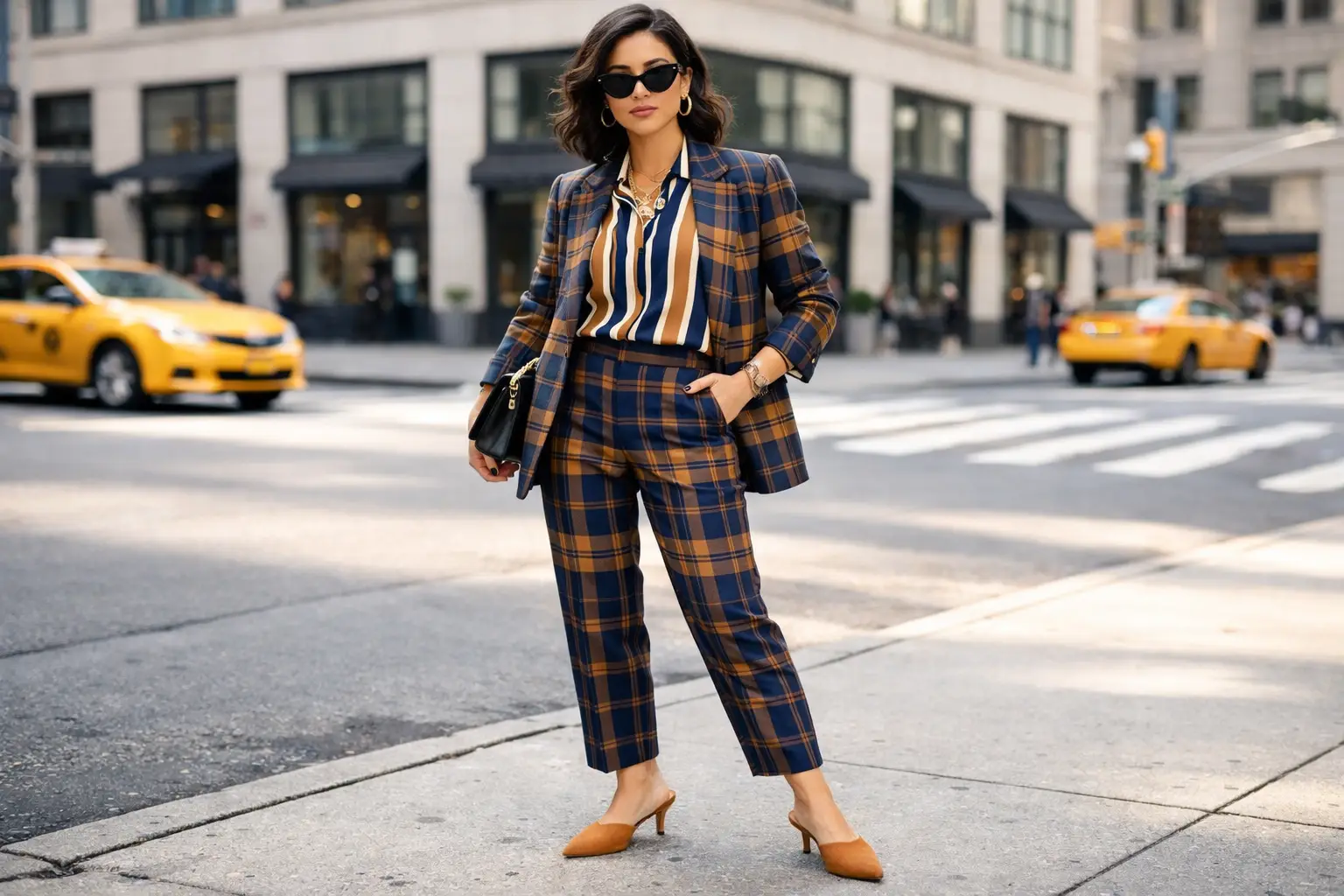 The Print Mixing New York Street Style Outfit