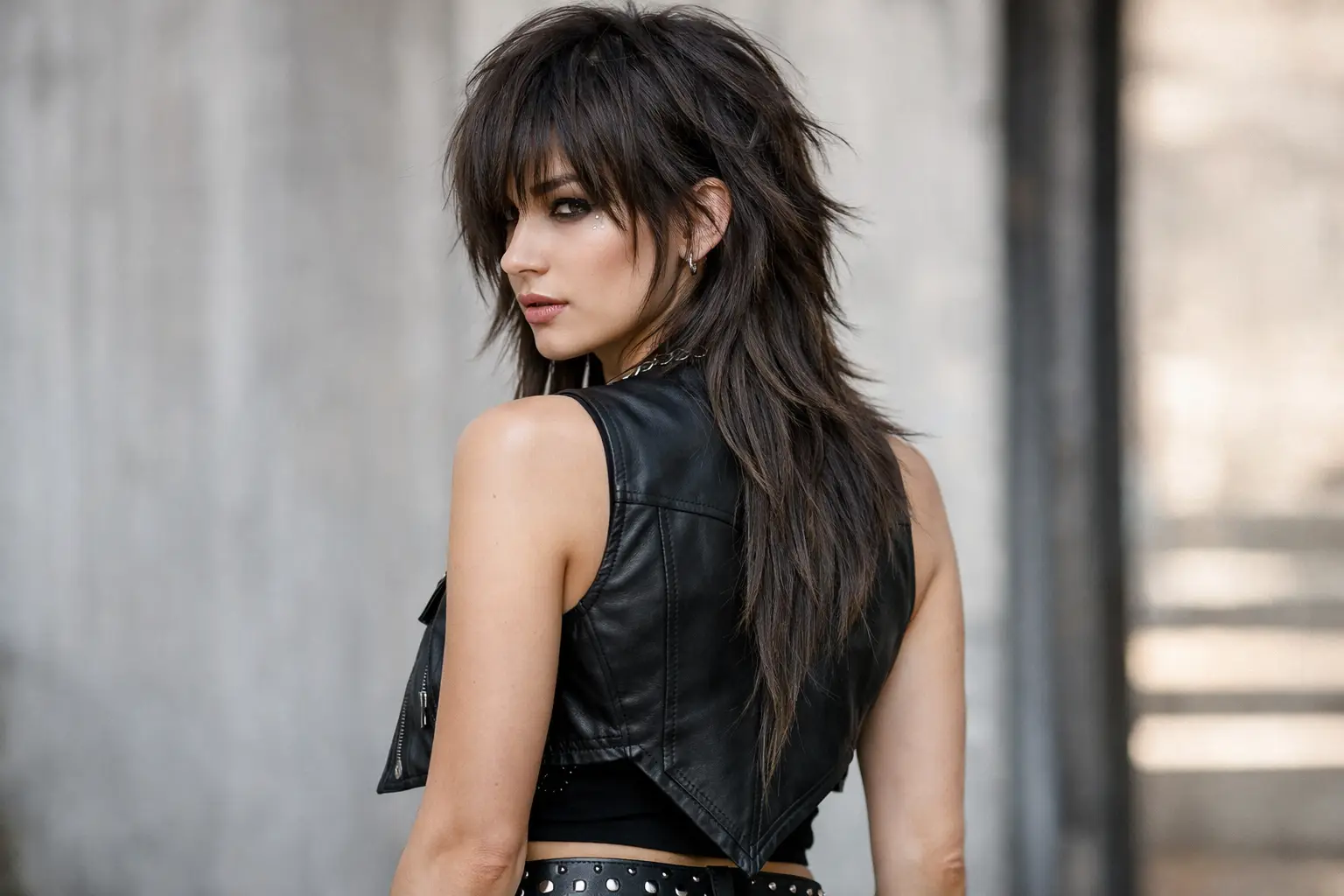 Wolf Cut for Edgy Texture