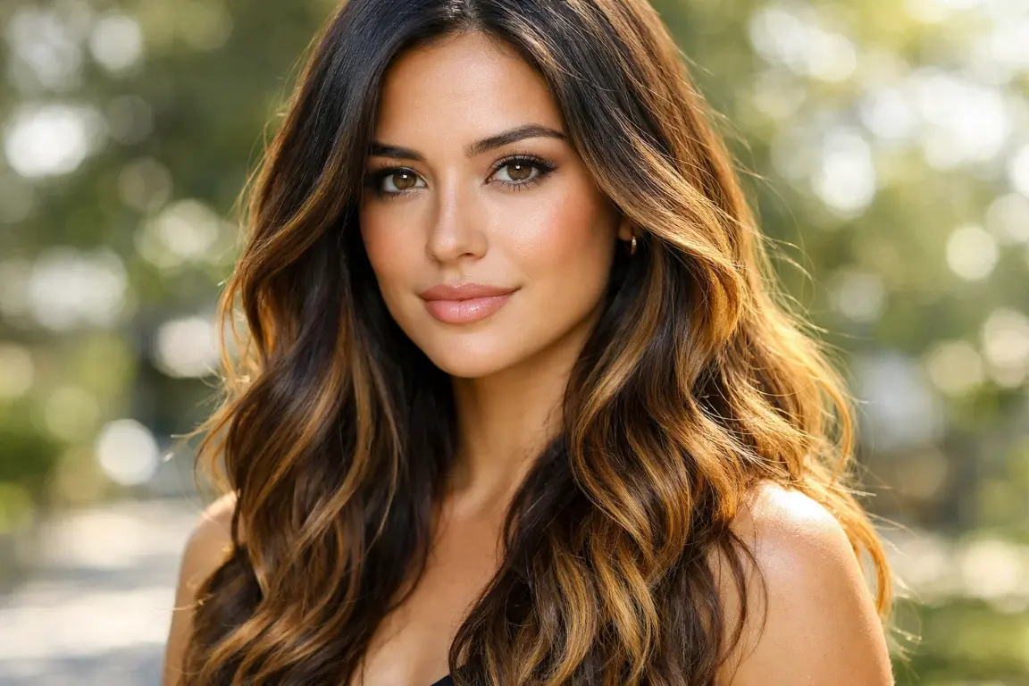 Classic Caramel Balayage