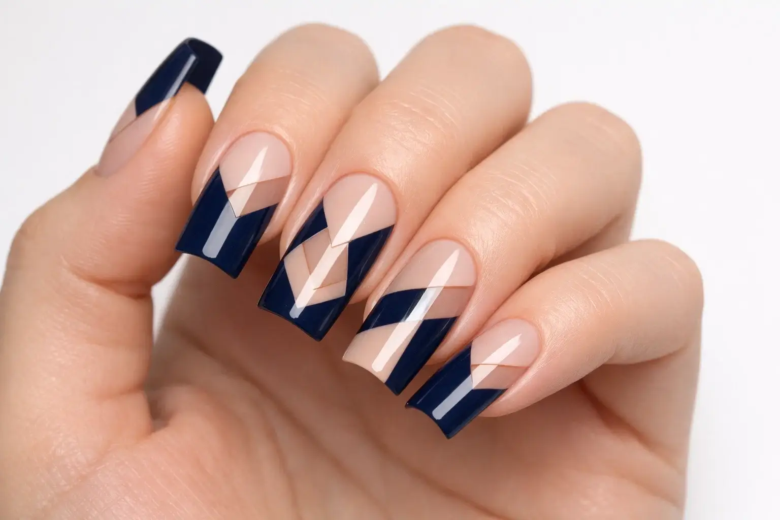 Negative Space Nail Art