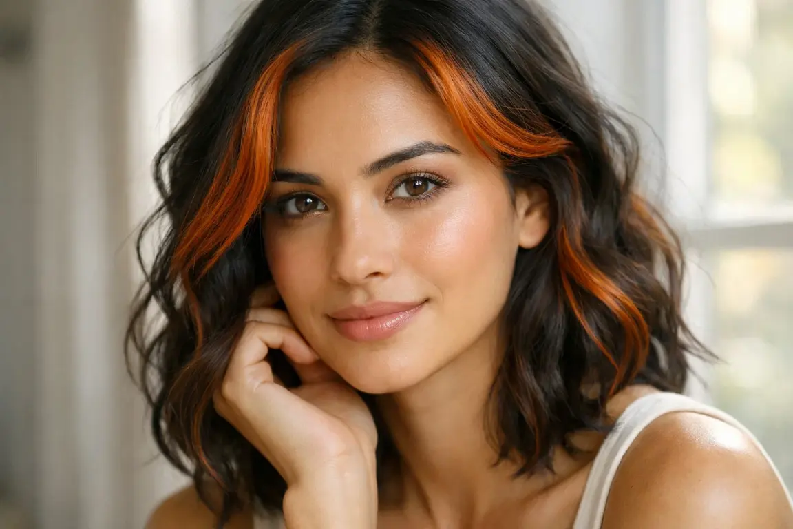 Copper Face-Framing Highlights