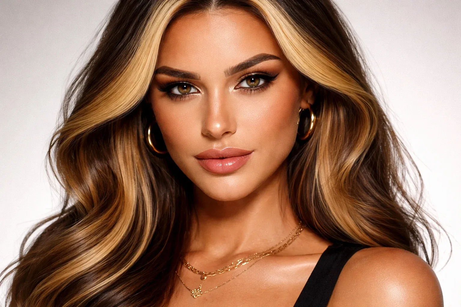 Honey Blonde Money Piece