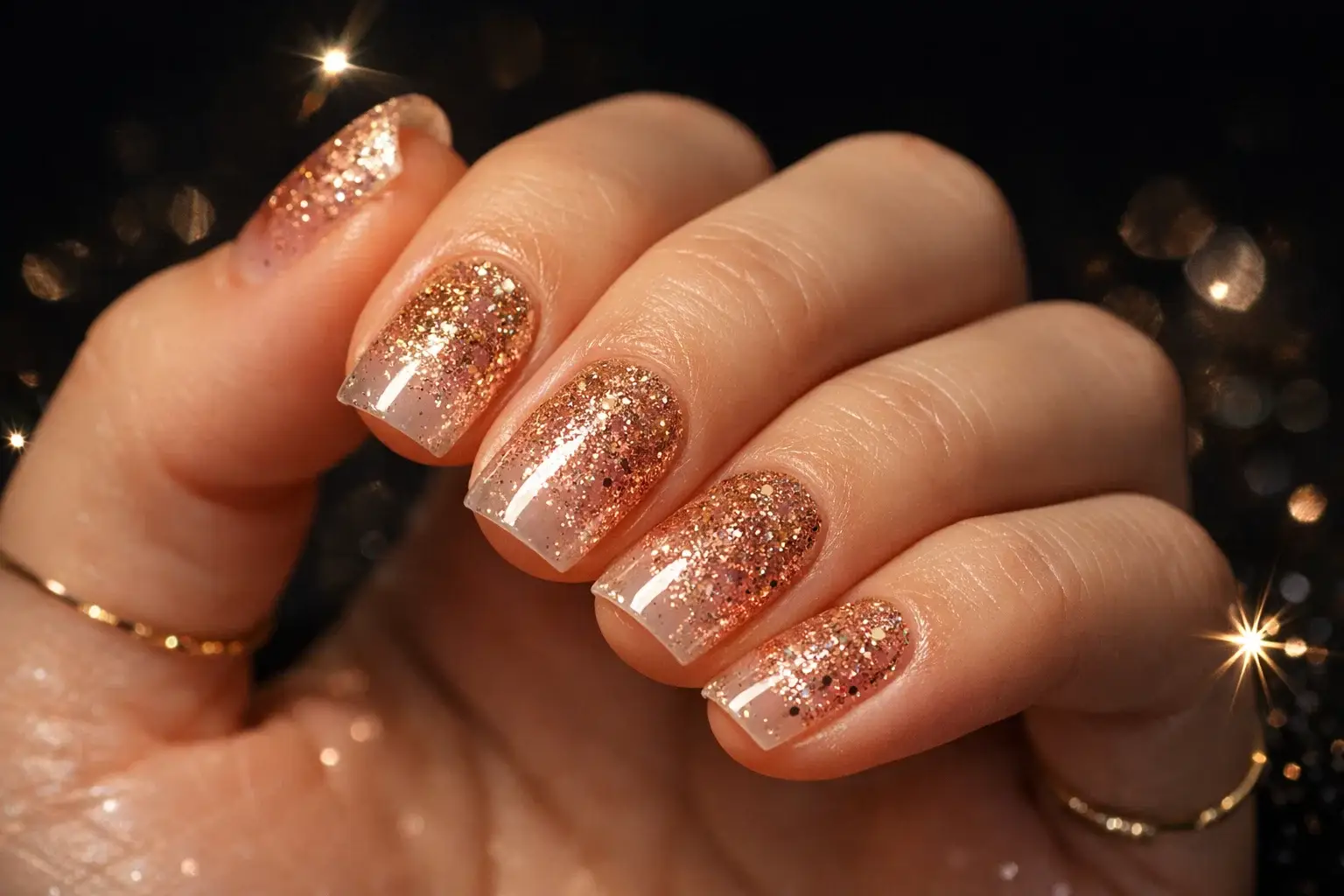 Glitter Ombre