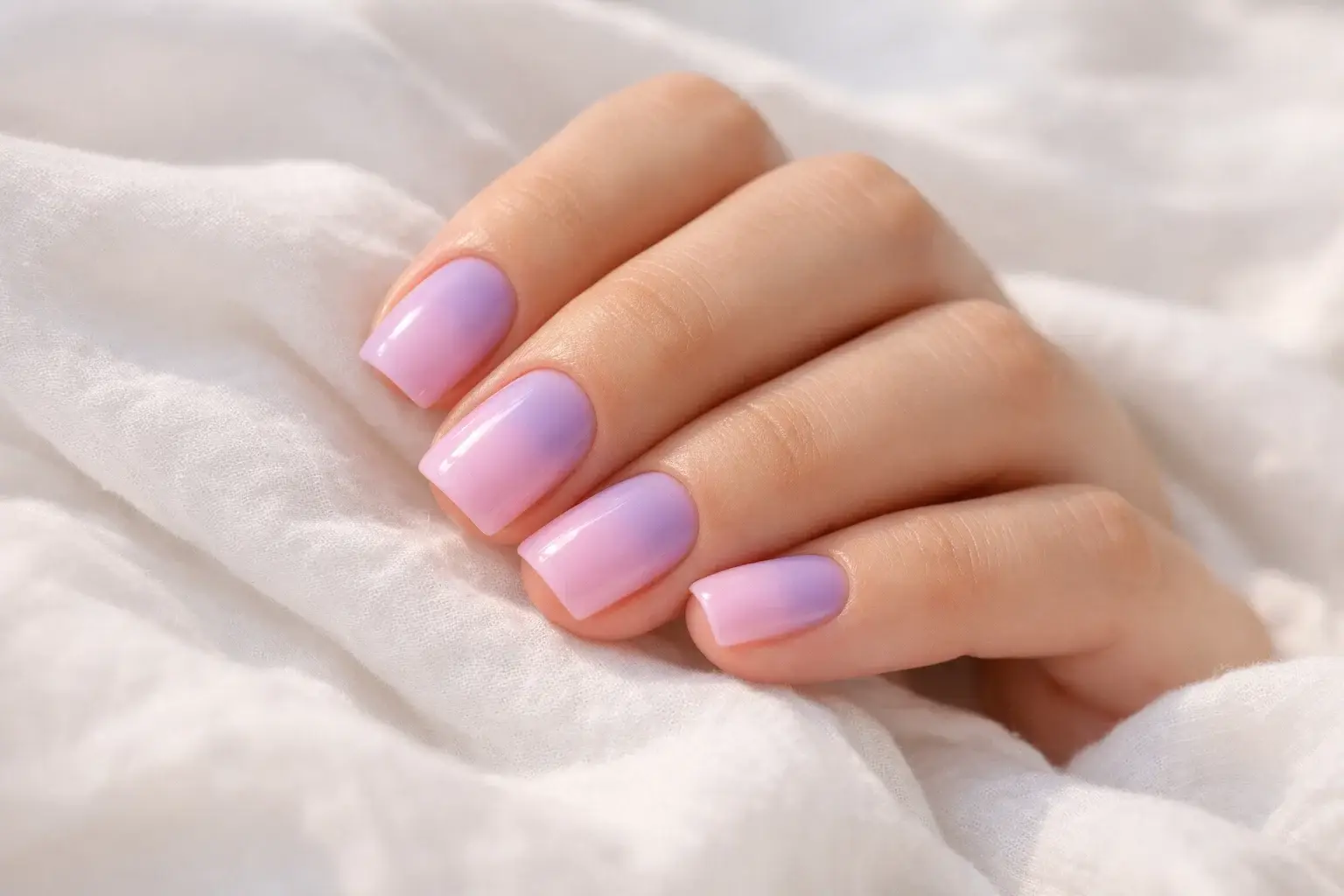 Pastel Ombre Acrylics