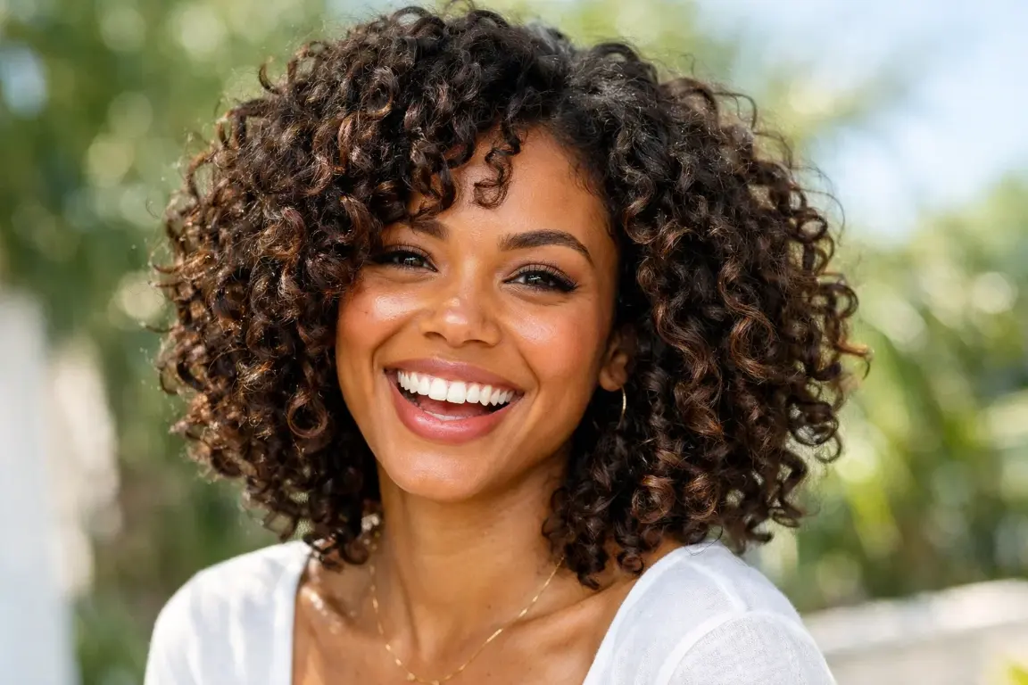 Curly Lob for Natural Texture