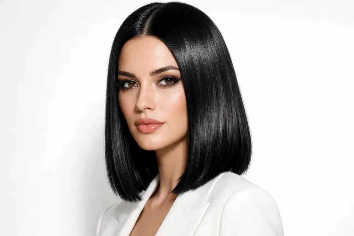 Sleek and Straight Lob